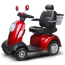 노인전동차 피트니스 워킹 노인 네 바퀴 전기 스쿠터 노인 배터리 장애인 자전거 더블 작은 홈 스마트 휠체어, 하모니 블루 + 싱글 버전 + 납산, 48V