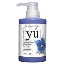 [천삼백케이] [와이유] yu 벨플라워 화이트 샴푸(도라지꽃-화이트전용) 400ml, 단품