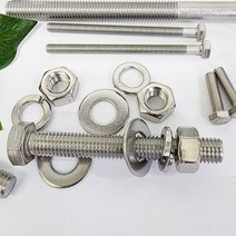 소량판매 스텐육각볼트 M16볼트/너트/평와샤/낱개판매, 규격, M16x75, 1개