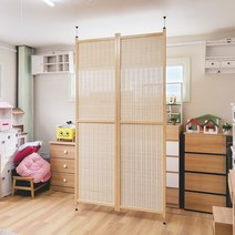 뉴트로 스윙 원목 가벽 파티션 한 폭 60cm 현관 중문 거실 주방 공간분리 높은파티션, 1단