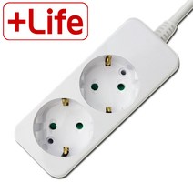 신성전기 2구 멀티탭 접지형 1.5m 3m 5m 10m, 1개, 5m