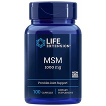 라이프익스텐션 MSM 식이유황 엠에스엠 100정 2병