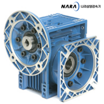 삼양감속기 중공축 웜감속기 - 프레임 형번(63형) / 감속비(1/5~1/100) / NMRV(입력축 구조:MOTOR FLANGE), 25, 90B5(24파이), 1개