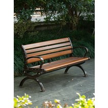 공원 의자 운동장 공공장소 흡연실 야외 부스 벤치, 등받이 B형 1.5m(하단옵션이미지참고)