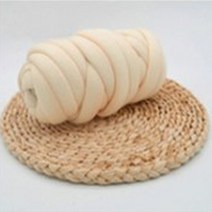 파인굿즈 자이언트얀 패브릭얀 1kg 점보얀 손뜨개 핸드니팅 뜨개실, 자이언트얀-베이지