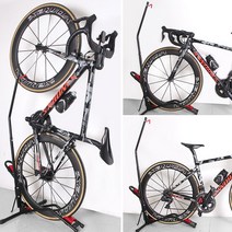 자전거 실내 거치대 고정대 보관 수직 지지대 L형 접이식, 스탠딩거치대