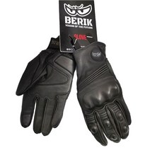 라이딩 가죽장갑 오토바이 남자장갑 브랜드 BERIK 레트로 남성 블랙 천공 5