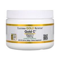CGN 캘리포니아 골드 뉴트리션 비타민C 파우더 분말 골드C 1000mg 아스코르브산 3pack, 1개