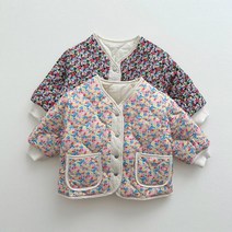 데일리베베 할미꽃양면점퍼 (XS~JL)