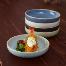 소야도자기 아름 오목찬기 2호 핸드메이드 도자기, 상세설명 참조, 민트, 1개