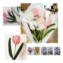 꽃다발키트 수제꽃키트 수제꽃 꽃다발만들기 생일선물 취미생활 취미키트, 상품선택, 핑크