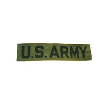 US ARMY 명찰 미군와펜 부대마크 이름표 네임택