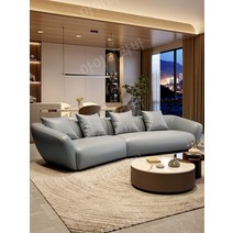 물소가죽쇼파 럭셔리 클래식 넓은, 콤비네이션, [스탠다드 에디션] 다인용 3.1m