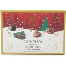 Godiva 고디바 벨기에 정통 초콜릿 기프트 박스 98g Chocolatier Christmas gift Box, 1팩