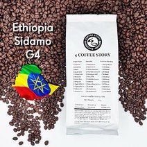 커피스토리 에디오피아 시다모 g4 원두커피, 1kg, 홀빈