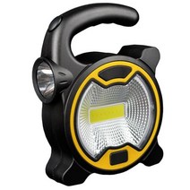 캠핑알전구 앵두전구 오징어등 무선조명 밝은 COB LED 캠핑 손전등 2 가지 조명 모드 라이트 낚시 하이킹을 미니 휴대용 야외 랜턴, CHINA, Yellow