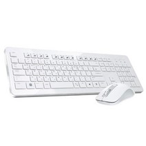 [For LG] 무선키보드마우스세트 MKS-3000 하이그로시 코팅, 화이트, 없음