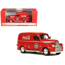 코카콜라굿즈 레트로 모델 미국 코카콜라 월드 공식 제품 폴크스바겐 포드 소장, 1945년 빈티지 화물차 1:43