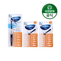 유한양행 [본사직영] 유한덴탈케어 원미닛 교체형 치실(홀더+리필 30입), 1개