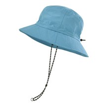 등산 사파리 모자 버킷햇 남여 여름 남성용 UV보호 캠핑 하이킹 모자 챙 벙거지, 01 56-59cm, 06 파란