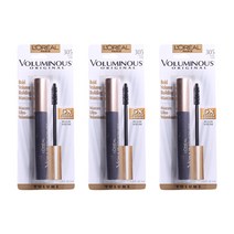 로레알파리 볼류미너스 오리지널 마스카라 8ml, Black, 3개