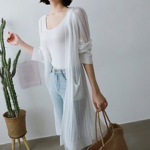 봉봉스토리 레이니데이 가디건 여름 롱가디건