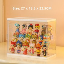 레고장 레고장식장 마징가케이스 아크릴 블라인드 박스 쇼케이스 액션 피규어 디스플레이 모델 소장용 방, 04 Medium - 1pc(Ladder), 한개옵션1