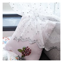 [한스데코] 로즈 자수 레이스 커튼_130x235