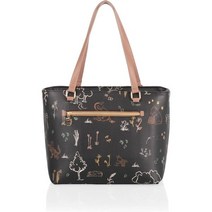 ONIVA - a Picnic Time 브랜드 Disney Winnie the Pooh Uptown Cooler Tote Bag Insulated Lunch Bag Stylis, 곰돌이 푸 - 블랙
