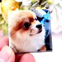 럭셔리 사진포토 타일 자석 웨딩 돌잔치 사진인화 선물 가족사진 결혼