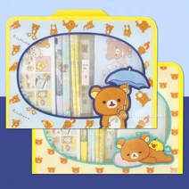 [바보사랑] 뉴 리락쿠마 실속만점 문구세트 랜덤, 상세 설명 참조, 색상:뉴리락쿠마실속만점문구set랜덤117812