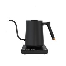 차량용커피포트 전기 캠핑 차박 TIMEMORE Store 물고기 스마트 커피 주전자 구즈넥 600-800ml 220V 주방용 플래시 열 온도 제어 냄비 가전 전자 강력한 편리한, UK Black thin 600ML