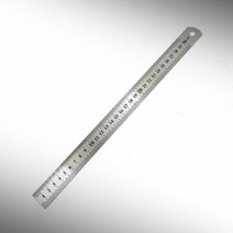 직선자 공학용자 철제자 칼자 강철자 30cm