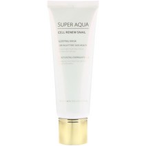 Missha 수퍼 아쿠아 셀 리뉴 스네일 수면 뷰티 마스크 110ml37fl oz