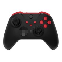 Xbox One Elite 시리즈 2 컨트롤러용 퍼플 교체 버튼 LB RB LT RT 범퍼 트리거 ABXY 스타트 백 싱크 프로파일 스위치 키 코어 컨트롤러 모델 1797용, Passion Red