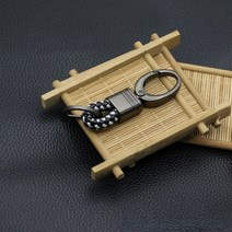 자동차키홀더 가죽키케이스 차키홀더Tpu 자동차 키 케이스 커버 미쓰비시 아웃랜더 xpinger Triton ASX L, 23 rope black white