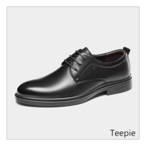 티피/Teepie 겨울 리얼 가죽 소가죽 남성 브랜드 캐주얼 비즈니스 정장 구두