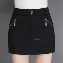 [Myshe]여성 모직 치마바지 가을 겨울 치마바 cc8 S100721