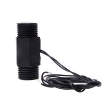 플라스틱 물 흐름 스위치 수직 / 수평 물 센서 마그네틱 AC 220V, 검은색