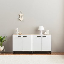 C3373 도어 다용도수납장 1200 5colors, 화이트메이플