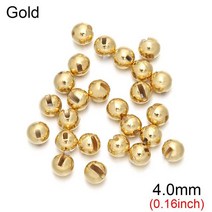 납구슬 개몫 Wolfram Slotted 텅스텐 비즈 Fly Tying Beads mmmmmmmm Material Sinker, [08] Raiow .mm