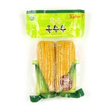 달콤 바로먹는 초당 옥수수 찐 마약 노랑 간식 450g 4팩