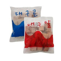 대구알 대구곤 700g 2봉이 1세트 절단대구곤 절단대구알 대보유통, 03. 대구알 700g 1봉+대구곤 700g 1봉