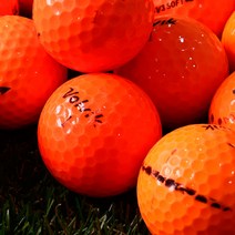 볼빅 칼라볼 로스트볼 ORANGE A-급 10개/5453A