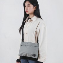 [천삼백케이] [벗딥] 21 나일론 립스탑 사코슈-그레이
