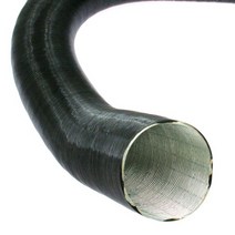 무시동히터 60mm 온풍관 1m 1.5m 2m 송풍관 베바스토 에버스패커 히터호환, 60 mm 블랙 1.5m