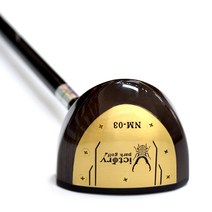 파크골프클럽 빅토리 NM-03 세트 입문용 고급 물푸레나무, 차콜, 파우치-화이트