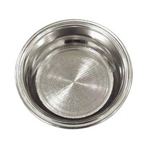 58mm 더블 레이어 스테인레스 스틸 2 컵 파우더 그릇 커피 기계 액세서리 바리 스타에 보울 Pressureless, 01 58MM 2CUP