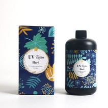레진아트 레진공예 실리콘몰드 diy 공예 레진 실리콘 석고방향제만들기 비누만들기 심심할때할만한것 원데이클래스 금형 도구 uv 수지 하드 접착제 크리스탈 클리어 자외선 경화, 상자 포함 500g