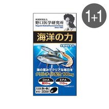 노구치 의약연구소 해양의 힘EX DHA 600mg 90정 1+1, 단품, 단품